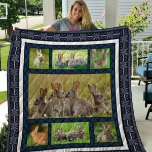 Rabbit Quilt Tdhai and Home Decor