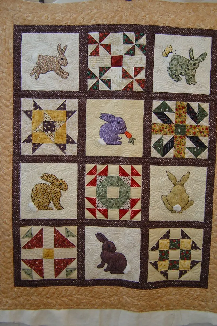 Rabbit Quilt Tdhhl and Home Decor