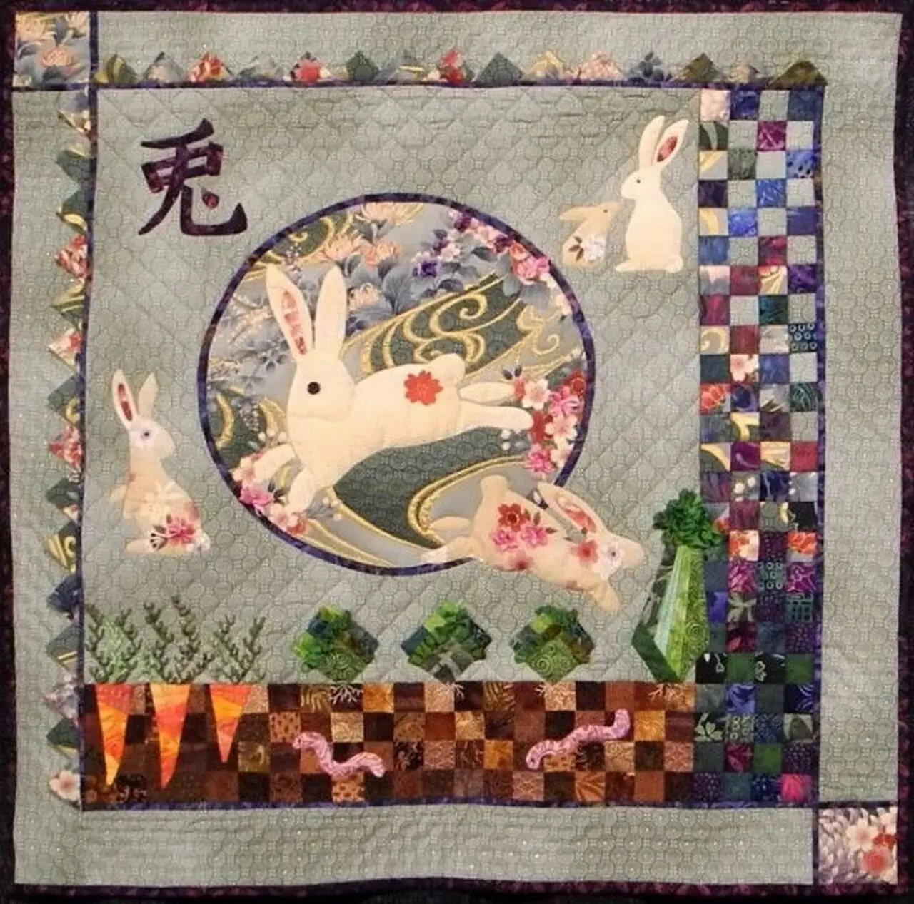 Rabbit Quilt Tdhmm and Home Decor