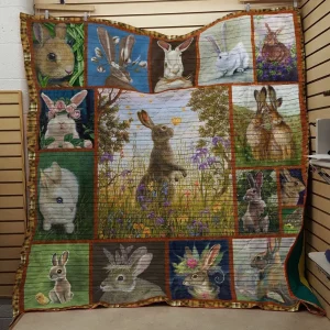 Rabbit Quilt Tdhow and Home Decor