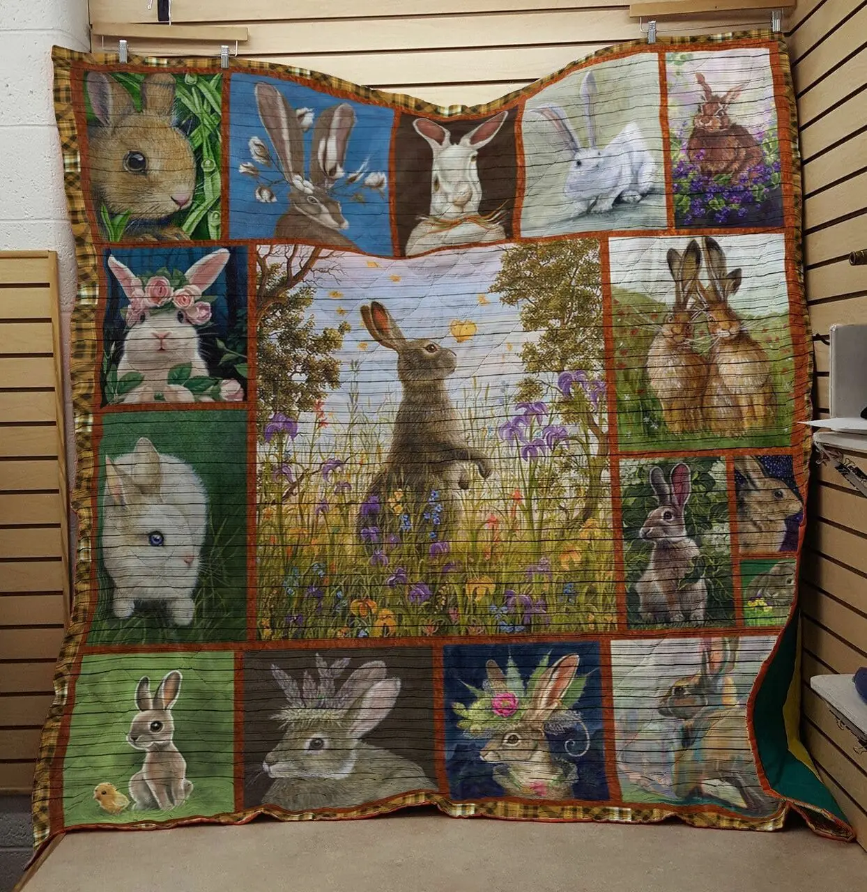 Rabbit Quilt Tdhow and Home Decor