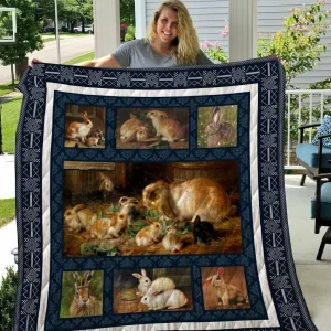 Rabbit Quilt Tdhqi and Home Decor