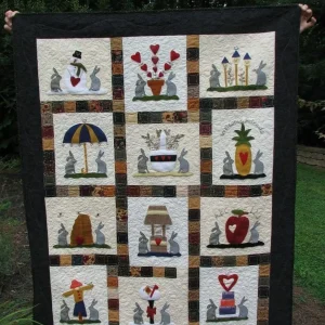 Rabbit Quilt Tdhsc and Home Decor