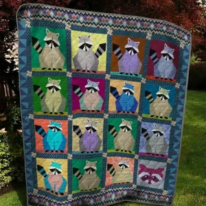 Racoon Quilt Tdhbe and Home Decor