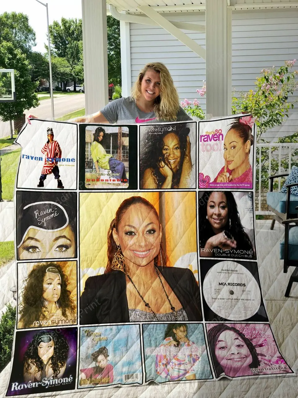 Raven-Symoné Quilt Blanket and Home Decor