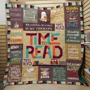 Reading Hur Quilt Cysitz and Home Decor
