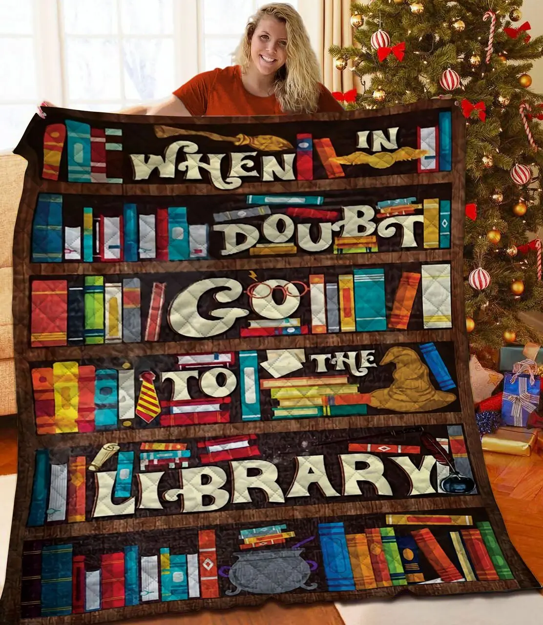Reading JFJ11856 3D Customized Quilt 2707 and Home Decor