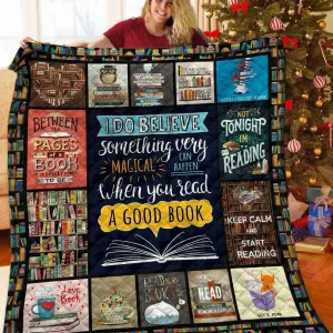 Reading Quilt Blanket BBB261033HT and Home Decor