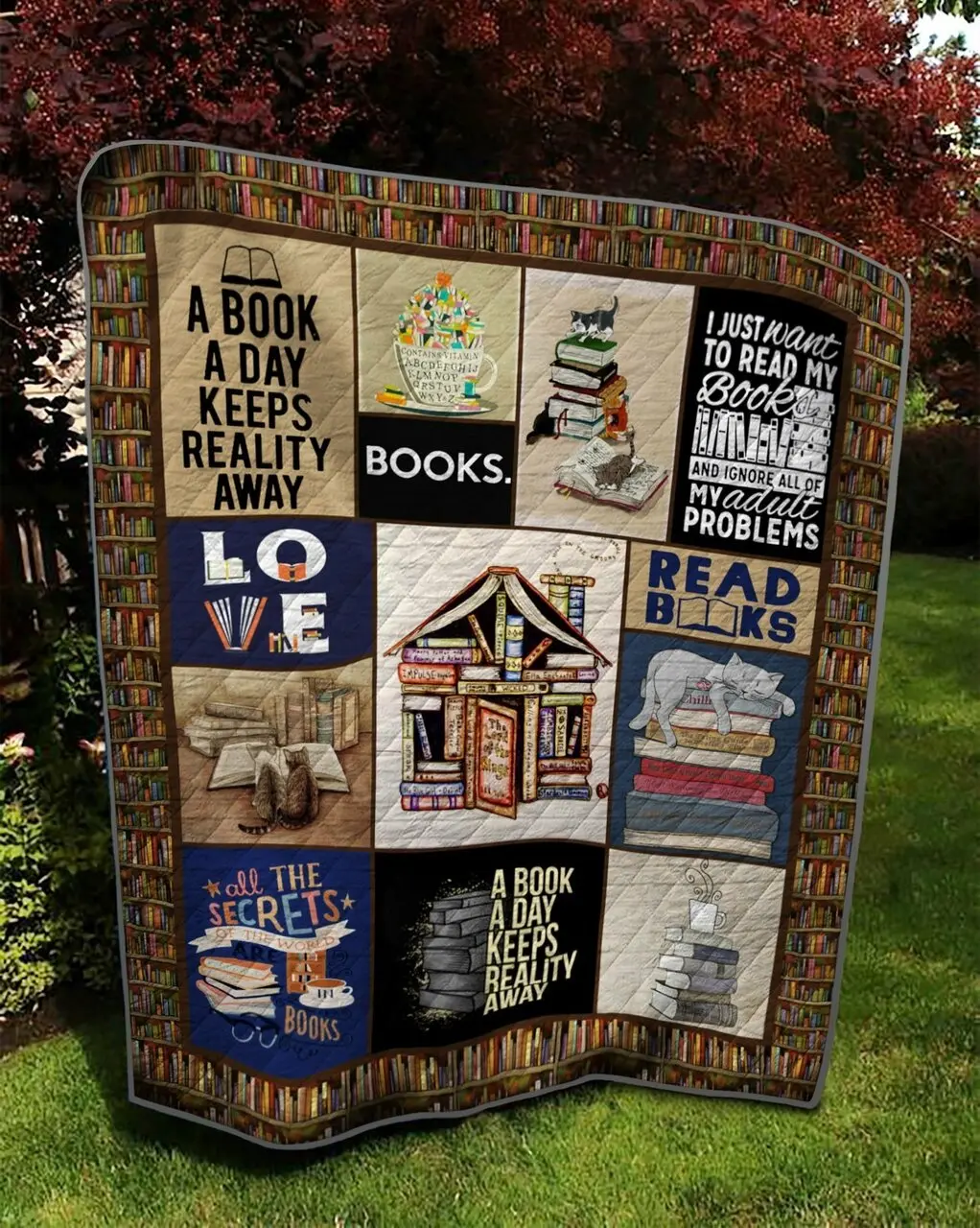 Reading Quilt Tdhup and Home Decor