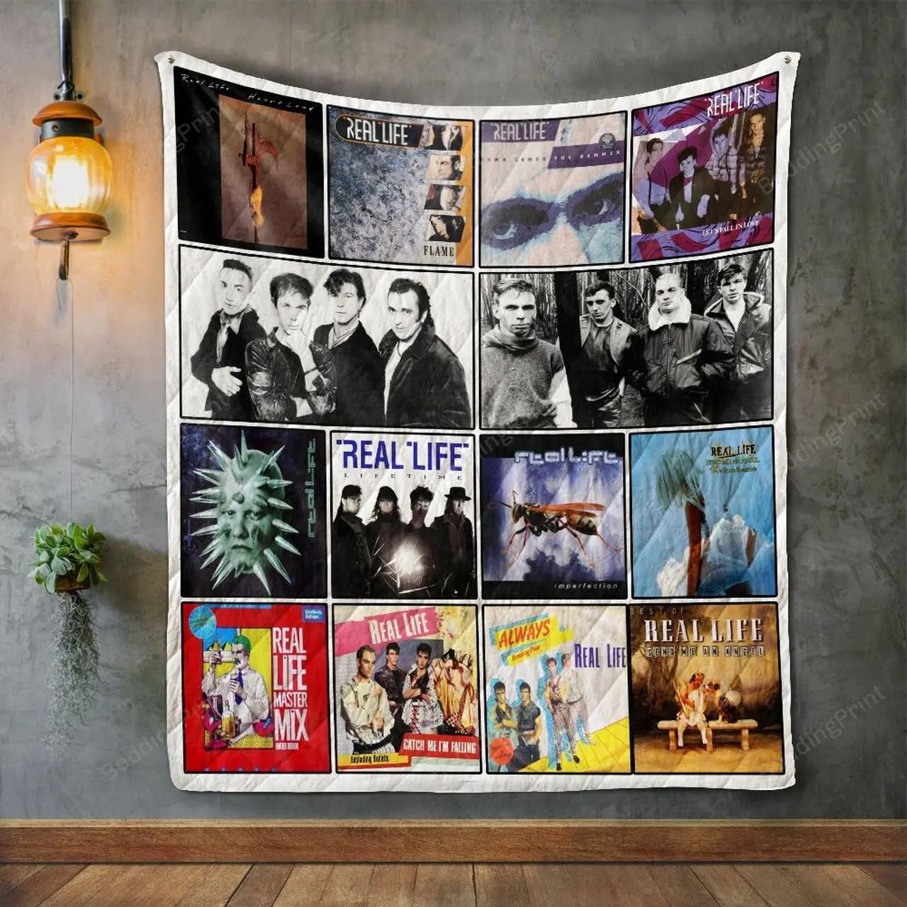 Real Life Album Covers Quilt Blanket and Home Decor