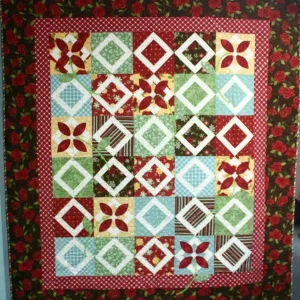 Rebel Roses Quilt Tdhws and Home Decor