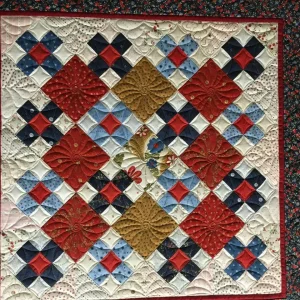 Red Daisy Quilt Tdhgu and Home Decor