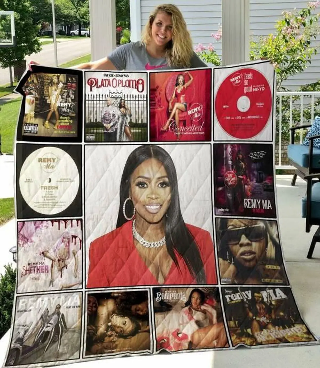 Remy Ma Quilt Blanket M100603 Quilt and Home Decor