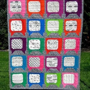 Retro Wavelengths Quilt Tdhyc and Home Decor