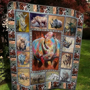 Rhino Quilt Tdhgn and Home Decor