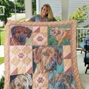 Rhodesian Ridgeback Quilt Blanket Lukftv Dhc0301785Dd and Home Decor
