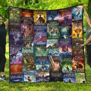 Rick Riordan Book Covers Quilt Dnstyles and Home Decor