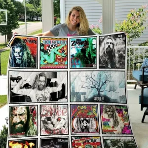 Rob Zombie Quilt Blanket and Home Decor
