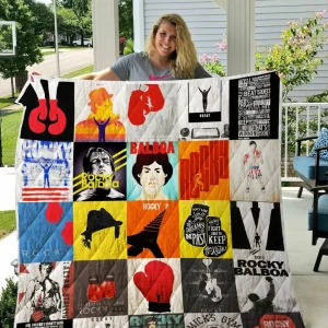 Rockey Quilt Blanket and Home Decor