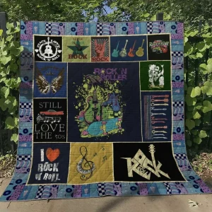 Rockn Roll Nn220510 Quilt Blanket and Home Decor
