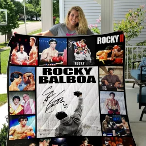 Rocky Balboa Vr1 H89 Quilt and Home Decor