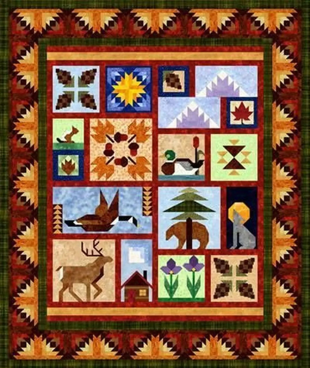 Rocky Mountain Quilt Tdhgh and Home Decor