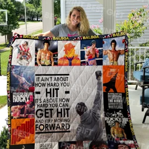 Rocky Poster Quilt and Home Decor