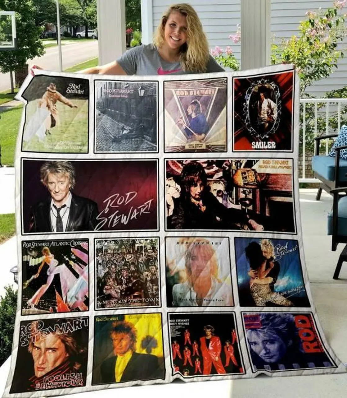 Rod Stewart Quilt Blanket M100603 Quilt and Home Decor
