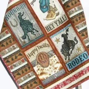 Rodeo Clp040737 Quilt Blanket and Home Decor