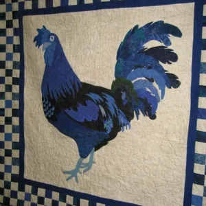 Rooster Cla1410520Q Quilt Blanket and Home Decor