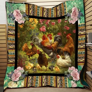 Rooster Quilt Ekh and Home Decor