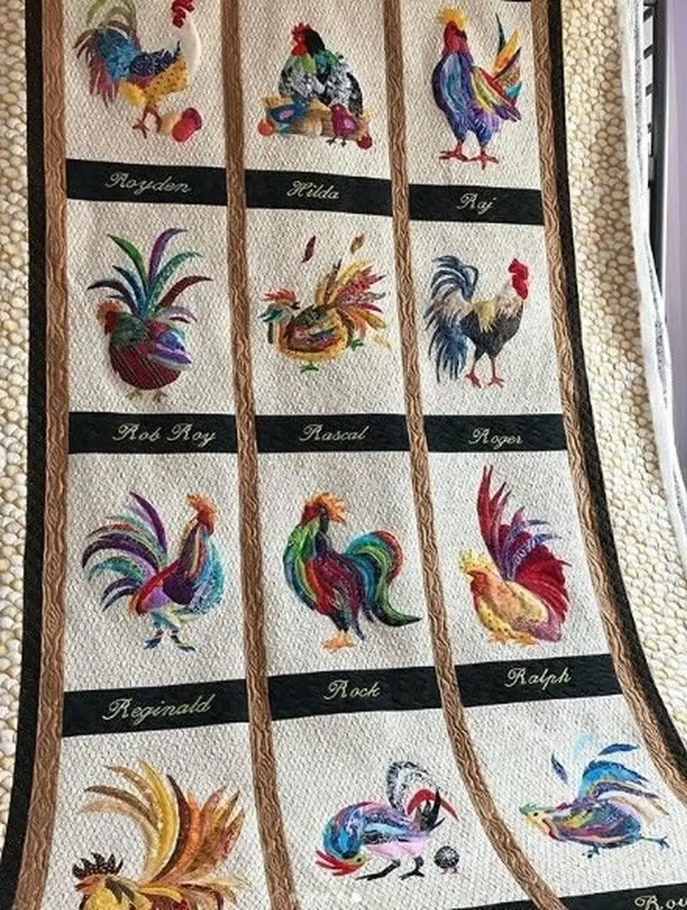 Rooster Quilt Tdhwn and Home Decor