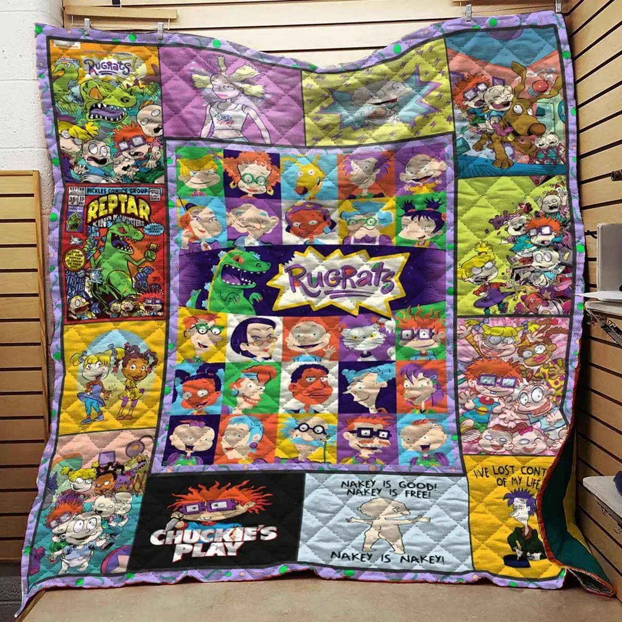 Rugrats Quilt V0512 – Single and Home Decor