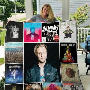Ryan Tedder Quilt Blanket and Home Decor
