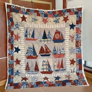 Sailing TH2509461CL Quilt Blanket and Home Decor