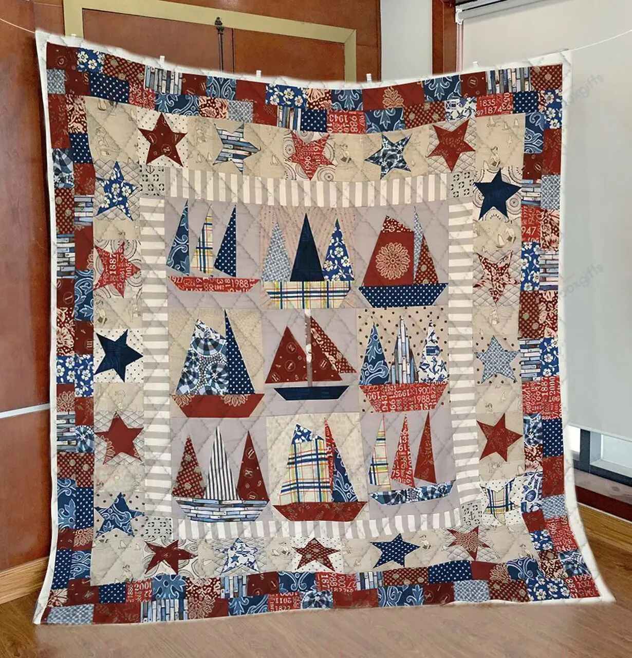 Sailing TH2509461CL Quilt Blanket and Home Decor
