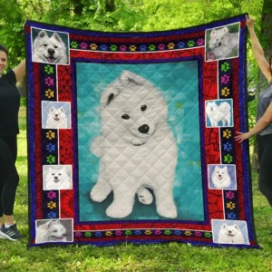 Samoyed Quilt Tdhsm and Home Decor