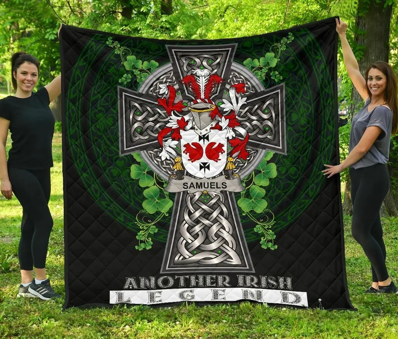 Samuels Ireland Irish Legend JFJ12213 3D Customized Quilt 2707 and Home Decor