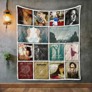Sara Bareilles Quilt Blanket and Home Decor