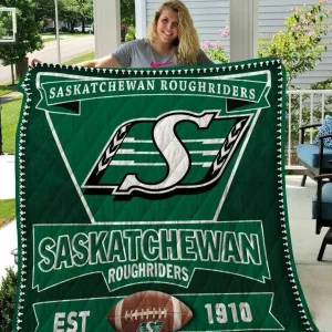 Saskatchewan Roughriders Quilt Blanket and Home Decor