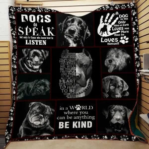 Save The Dog – Customize Quilt Blanket and Home Decor