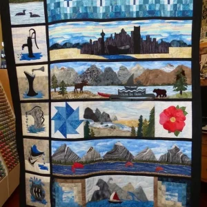 Sea Cla180613 Quilt Blanket and Home Decor