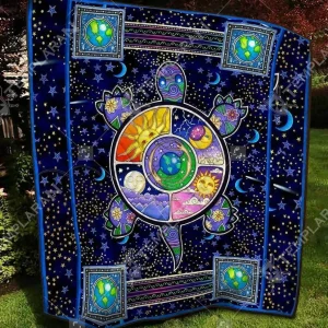 Sea Turtle Quilt Fag and Home Decor