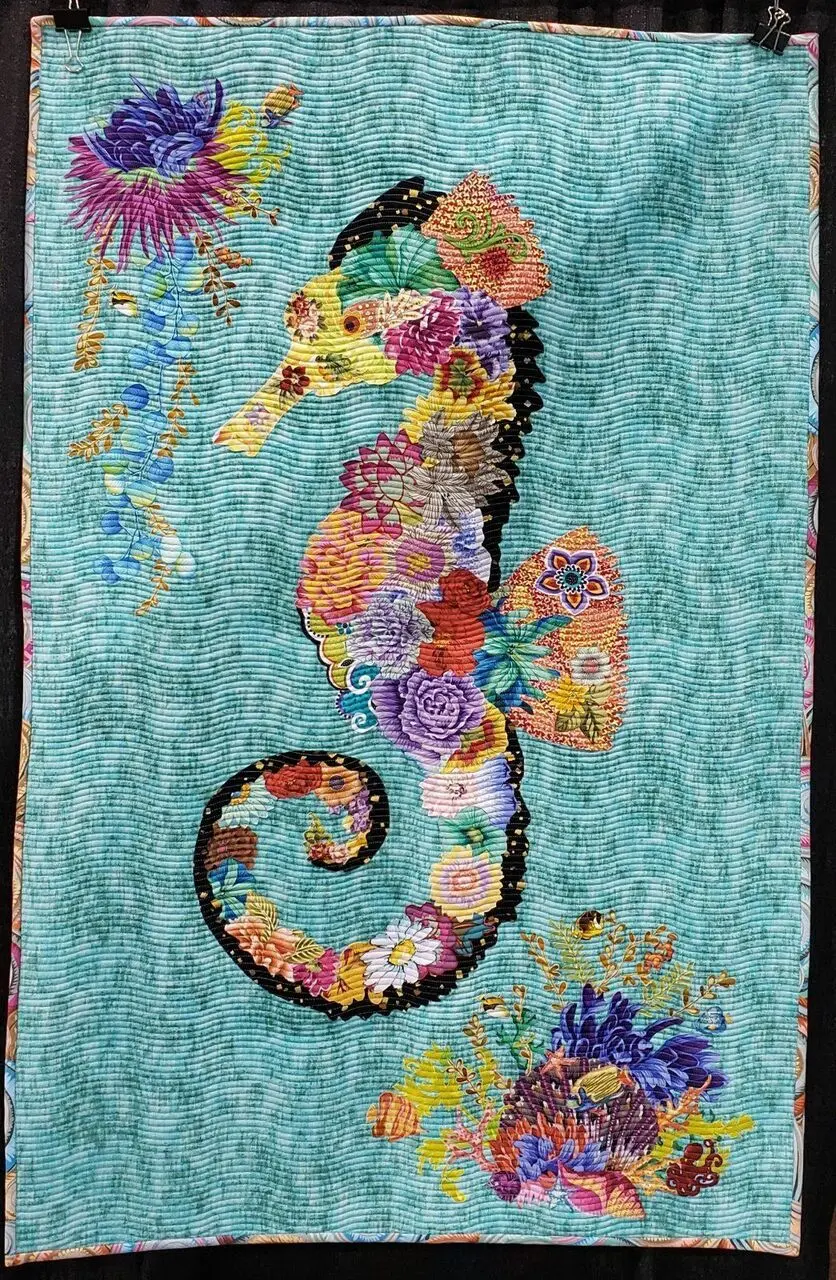 Seahorse Quilt Tdhcr and Home Decor