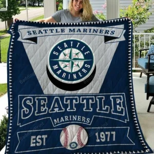 Seattle Mariners Quilt Blanket and Home Decor