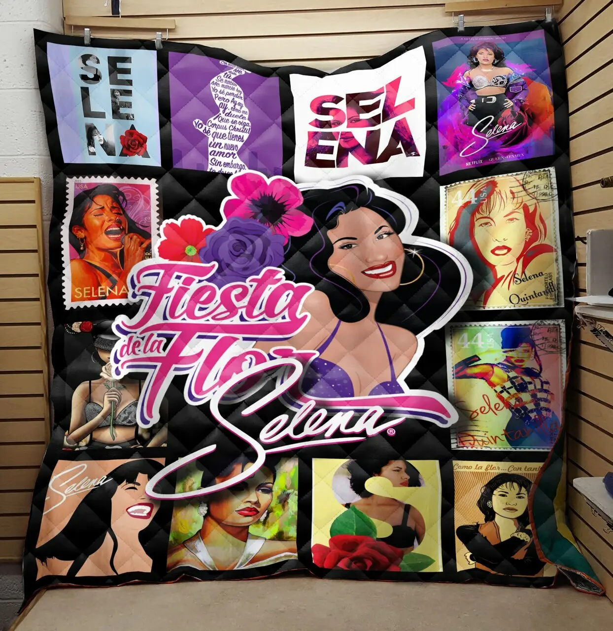 Selena Quintanilla Quilt Blanket 12 and Home Decor