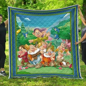 Seven Dwarfs Premium Quilt Quilt and Home Decor