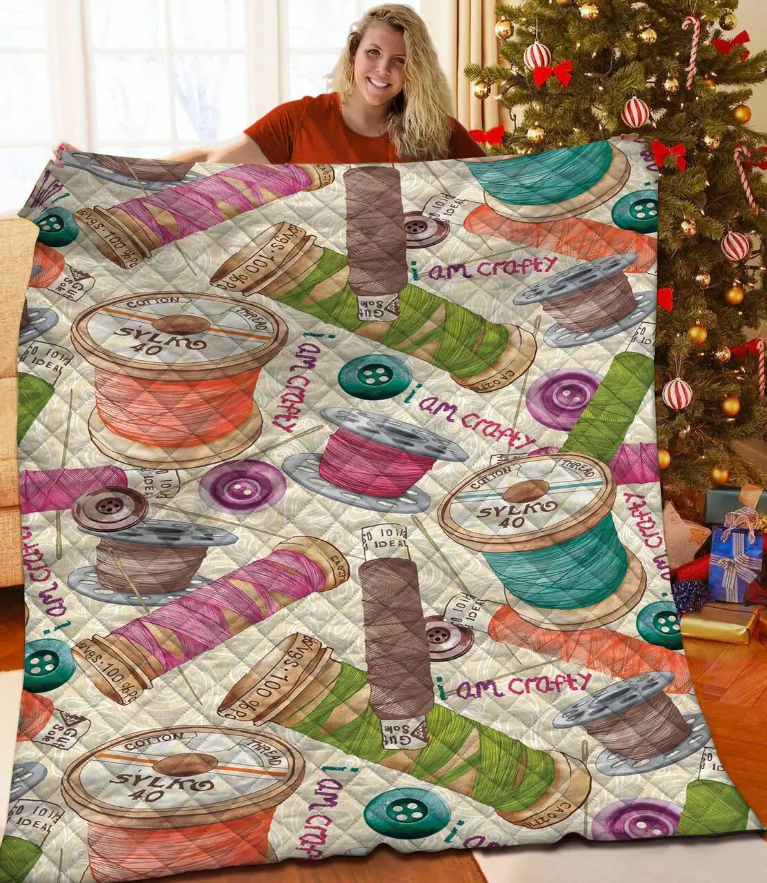 Sewing JFJ12403 3D Customized Quilt 2707 and Home Decor