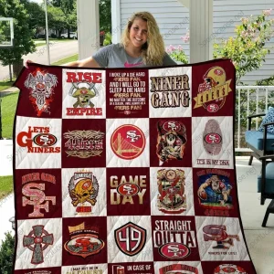 Sf49Ers Quilt Blanket 02 and Home Decor