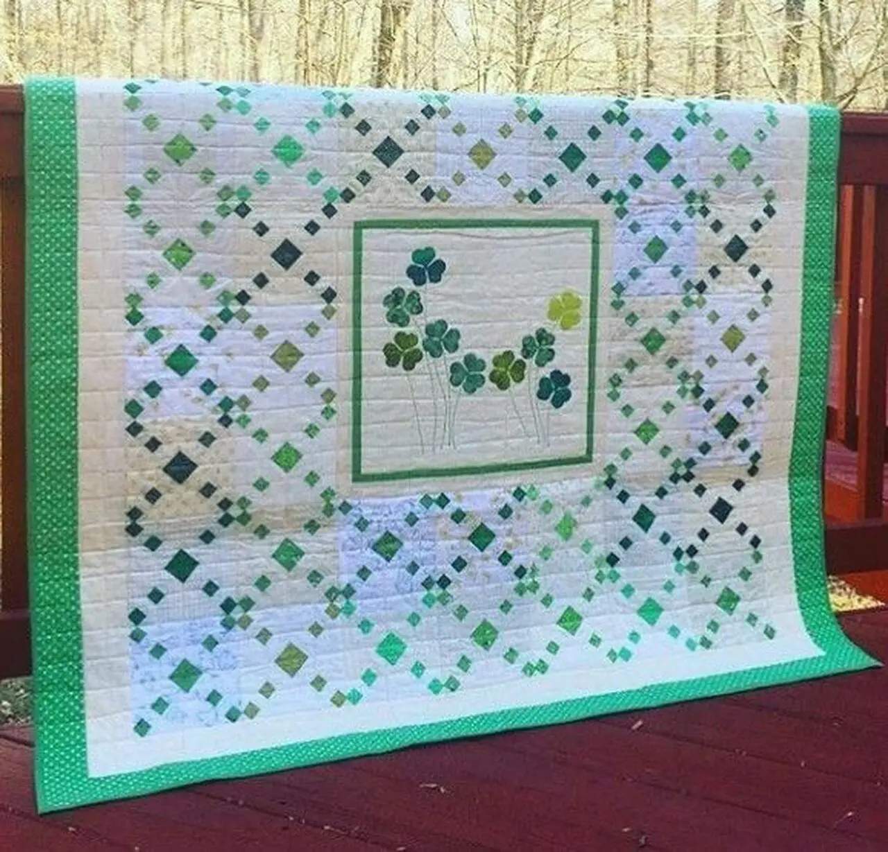 Shamrock Quilt Tdhqn and Home Decor